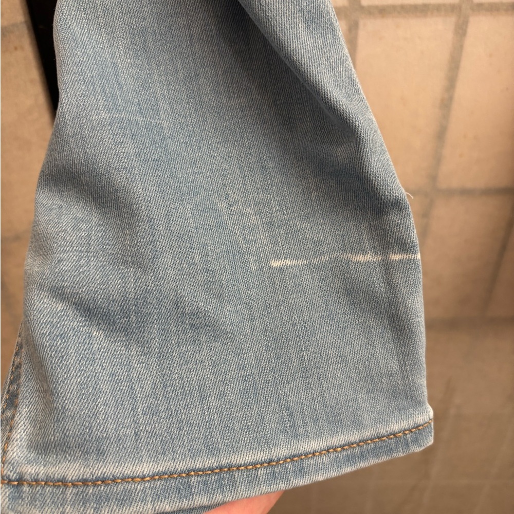 BANANA REPUBLIC Luxe Traveler Slim Fit Light Wash Blue Jeans - Picture 8 of 8